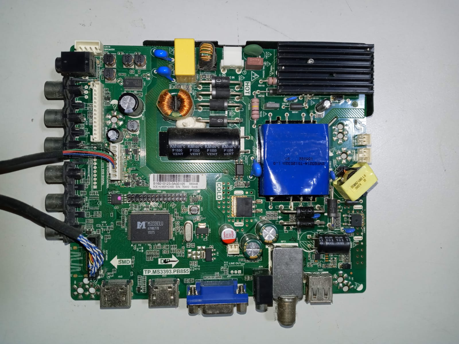 Main Power Board RCA RC48A16T-SM TP.MS3393.PB855