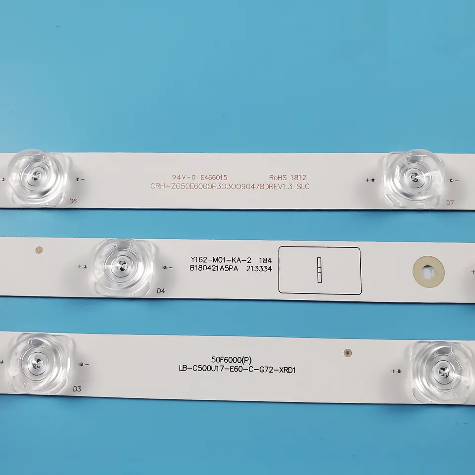 Tiras LED LB-C500U18-E5S-P-G71-XRD1 de LB-C500U17-E60 de CRH-ZG50E6000P3030 090478DREV1.3, 50F6000