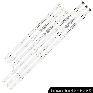 TIRA DE LED 3A+3B SSC_43UJ63_A 43UK6090PUA LC43490088A LC43490087A 43UK62 43UJ65 43UK63 B