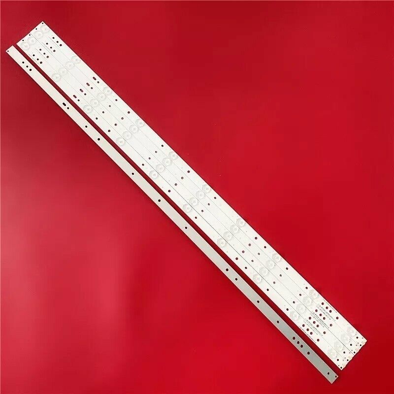 Tiras LED Haier (5) sharp EVTLBM430P1001-AJ-2S 43E4500RA BDM4350, BDL4330QL, LBM4301P1001-AJ-2S LB43003, VIZIO D43N-E1 INSIGNIA NS-43DR620NA18 - Imagen 2