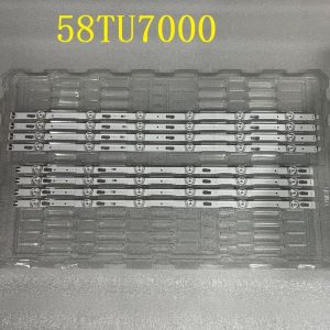 TIRA DE LED (8)For V0T7-580SMA-R0 580SMB UE58AU7570 UE58TU7100 UE58TU7102 UE58TU7105 UN58TU7105