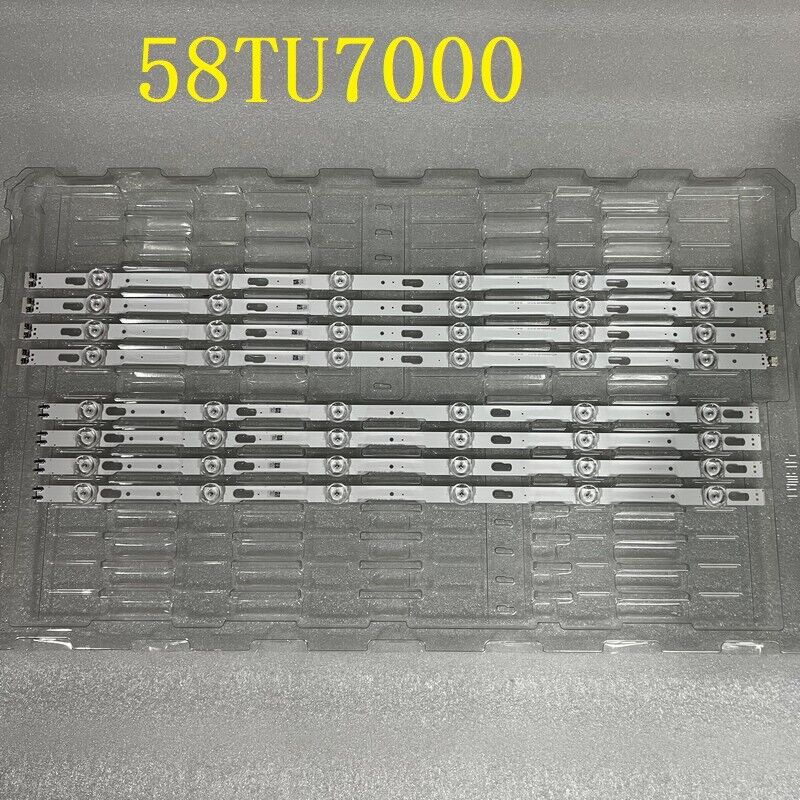 Tiras LED (8)For V0T7-580SMA-R0 580SMB UE58AU7570 UE58TU7100 UE58TU7102 UE58TU7105 UN58TU7105