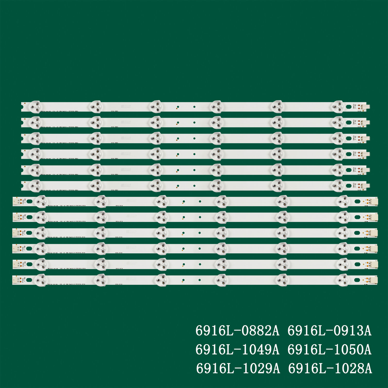 Tiras LED LG 42LM3700 LC420DUN 6916L-1028A 6916L-0882A 6916L-1028A 6916L-1029A