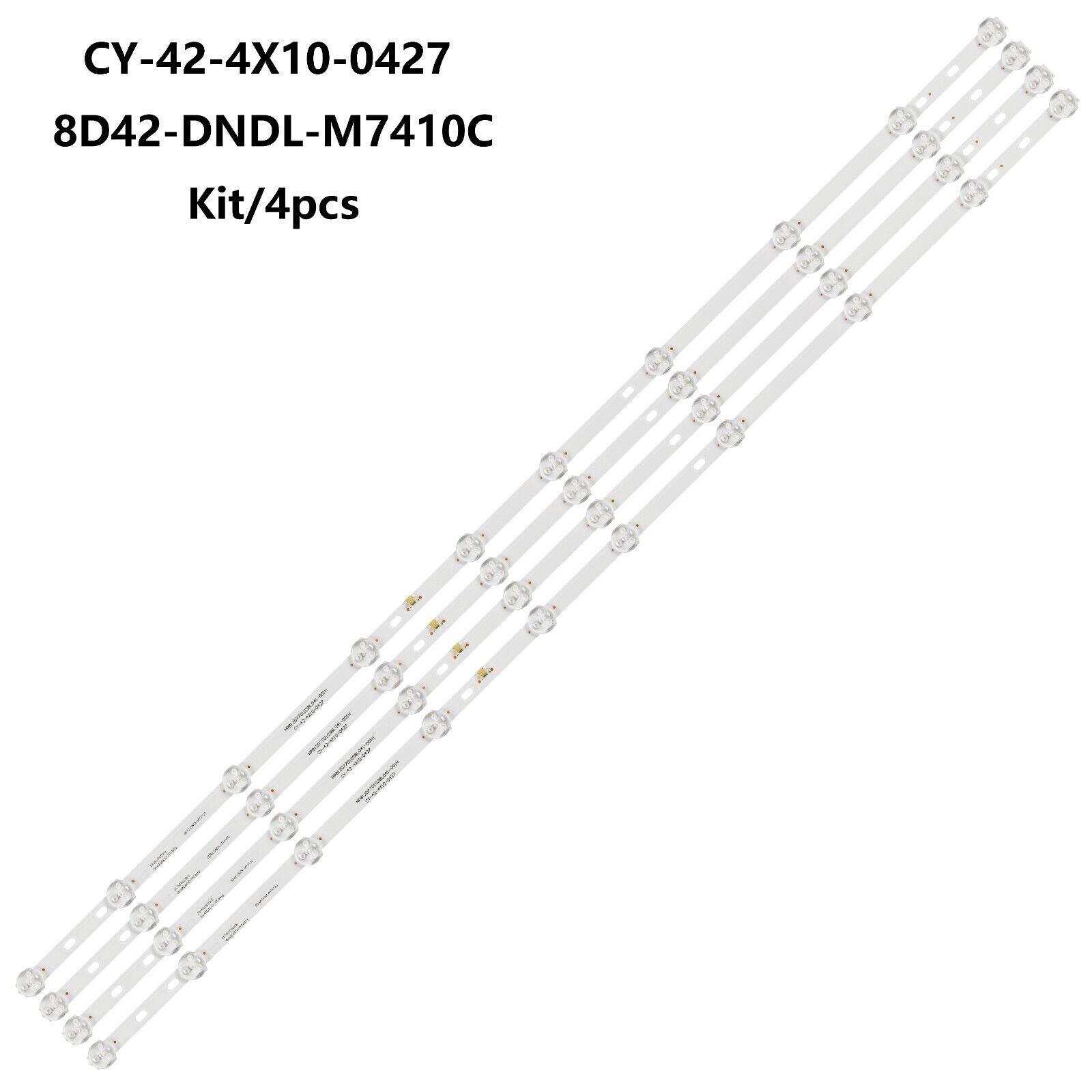 Tiras LED Kit/4pcs NPB12D770103BL041-001H CY-42-4X10-0427 8D42-DNDL-M7410C