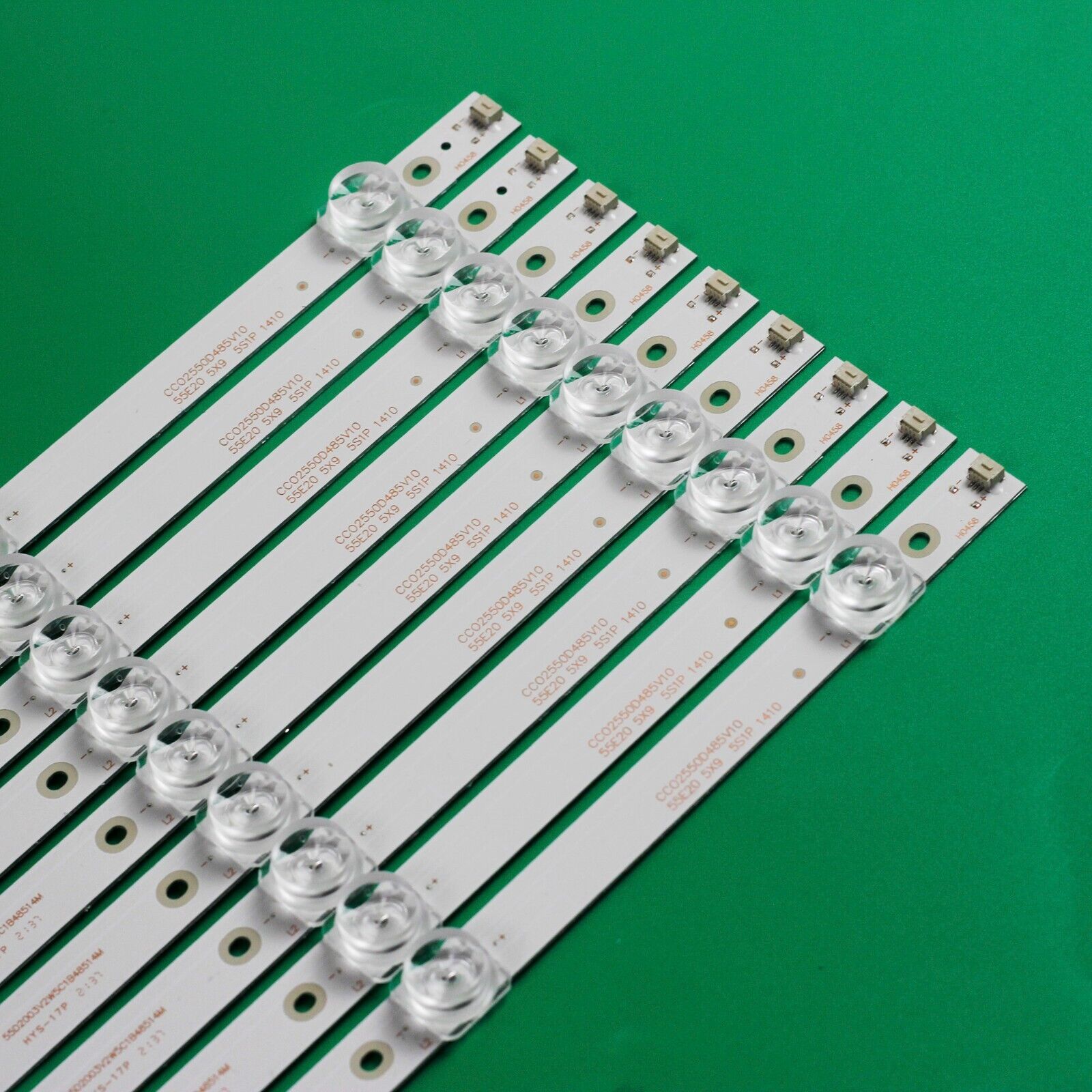 Tiras LED Kit/9pcs For JL.D55051330-044CS-M_V01 MS-L1863 CC02550D485V07 55E20 MS-L1863