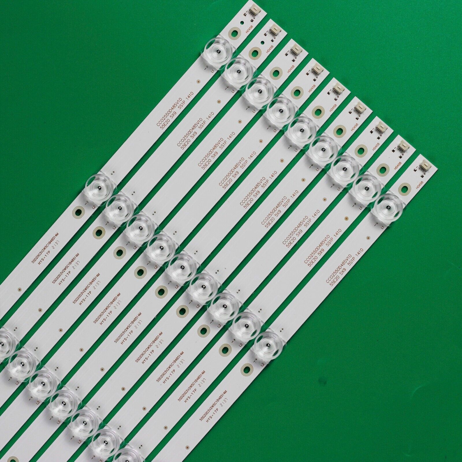 Tiras LED Kit/9pcs For JL.D55051330-044CS-M_V01 MS-L1863 CC02550D485V07 55E20 MS-L1863