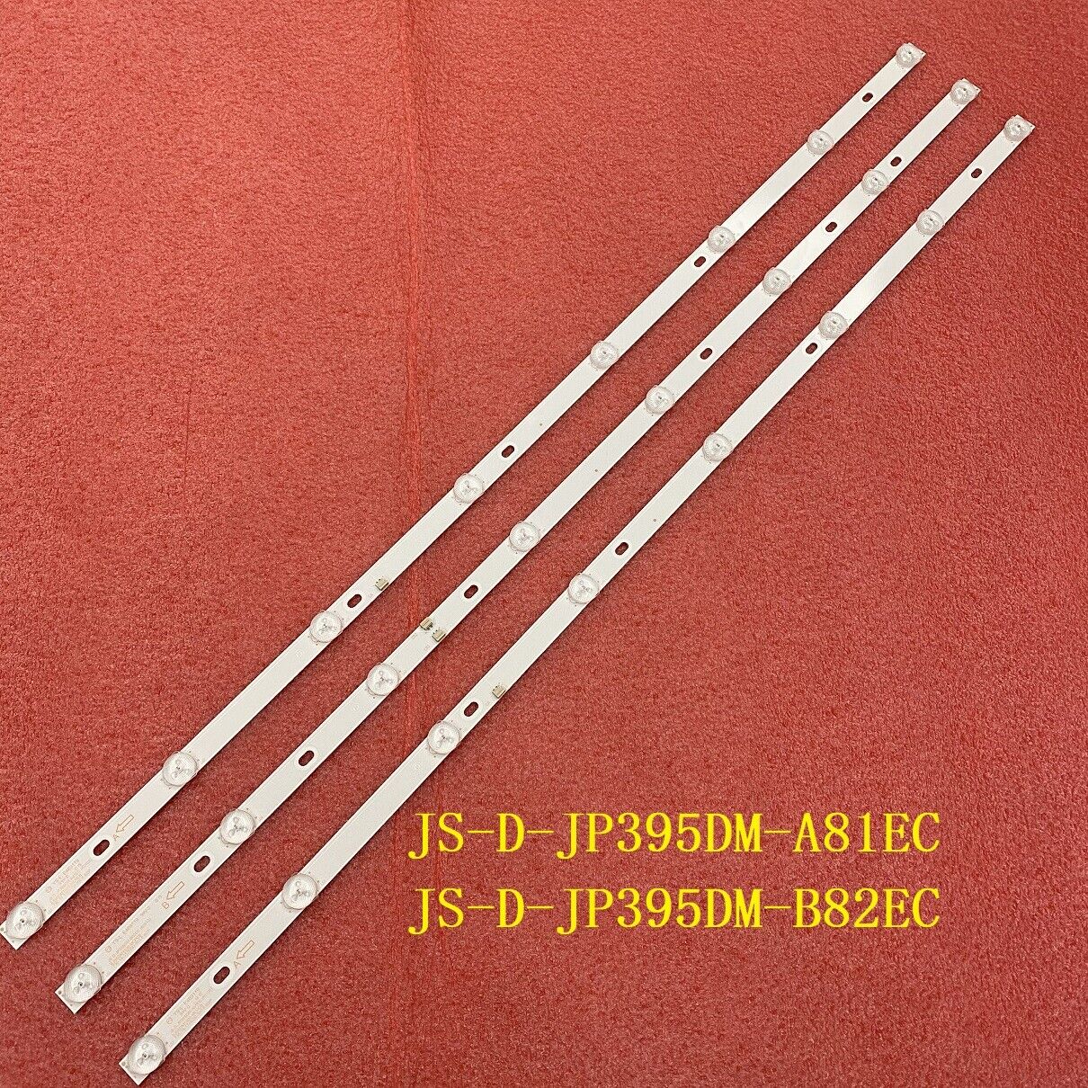 Tiras LED 3pcs for D40-M30 40BF400 JS-D-JP395DM-A81EC B82EC E395DM1000 MCPCB