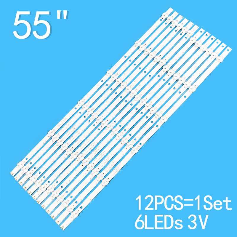 Tiras LED 4708-K550WD-A3213K31 A / A3213K21 B for 55PFF5201/T3 K550WD7