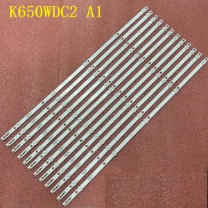 TIRA DE LED Strip(12)For 65HFF5358 65PUF6263 65PUF6023 K650WDC2 A1 4708-K65WDC-A1113N11